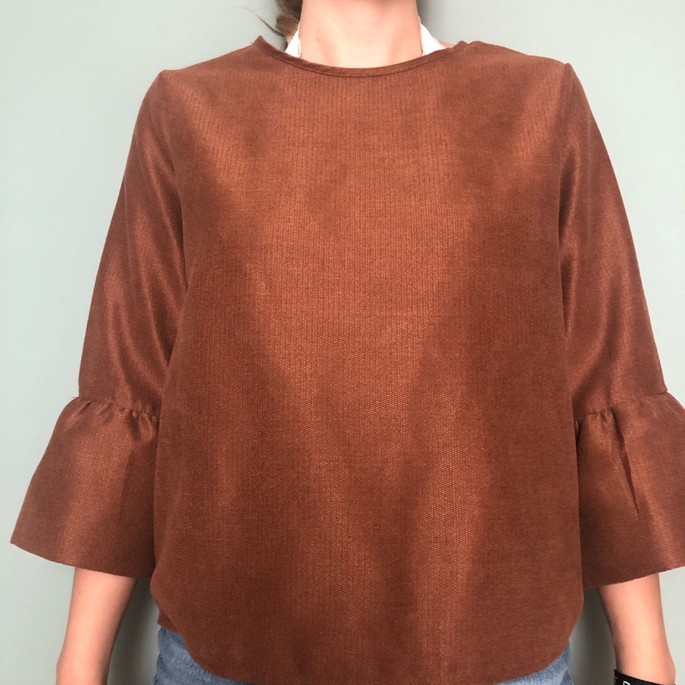 Brown blouse from Ces Femme
